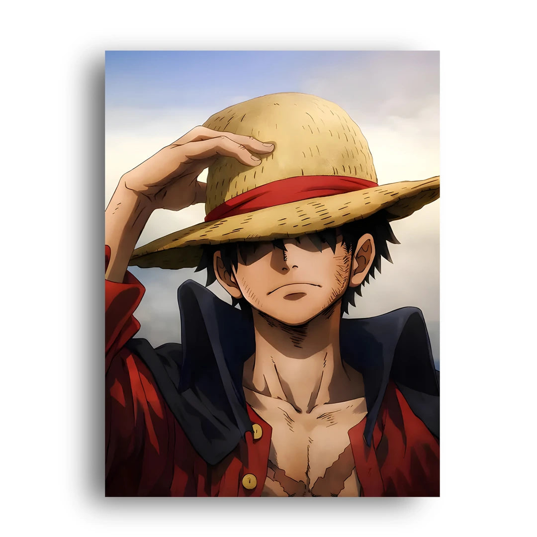 Straw Hat anime poster unframed 350gsm paper