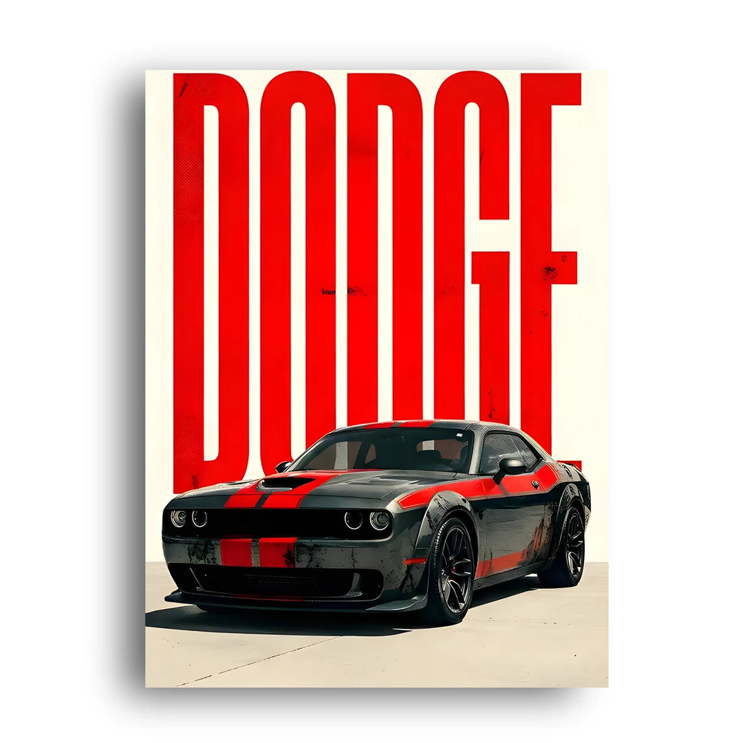 Blacktop Brute car poster unframed 350gsm paper