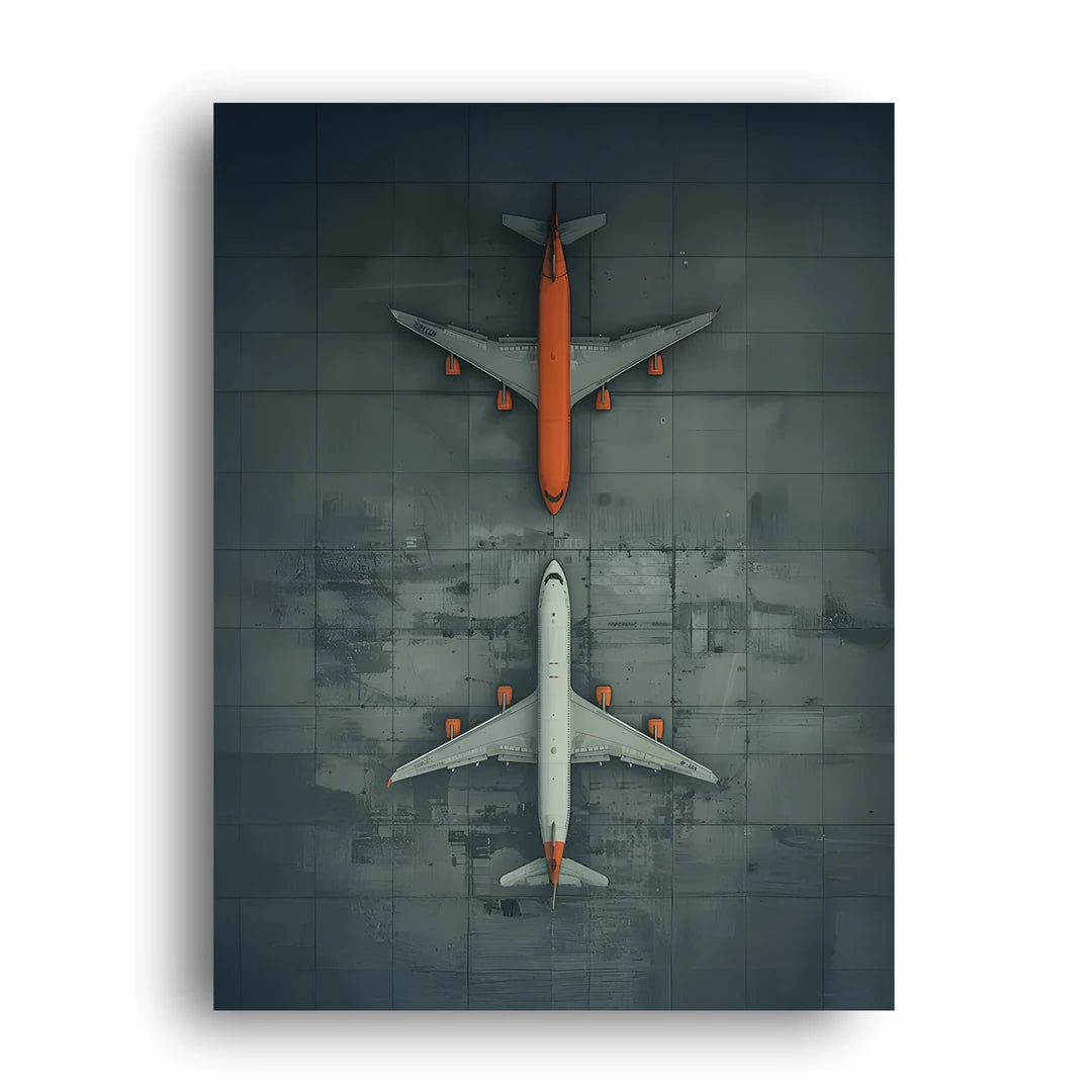 Runway travel poster unframed 350gsm paper