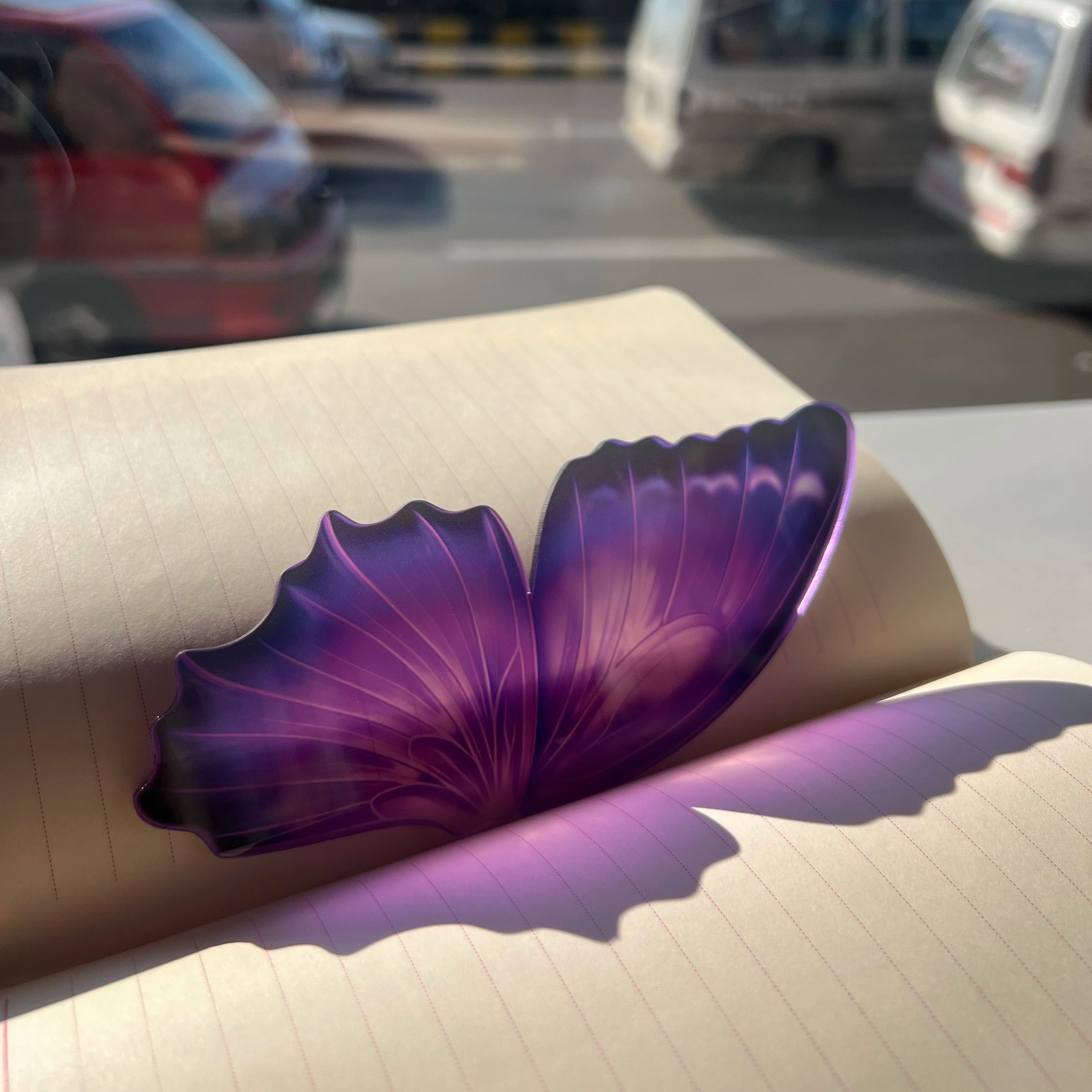 Aurora Butterfly Wing Bookmark