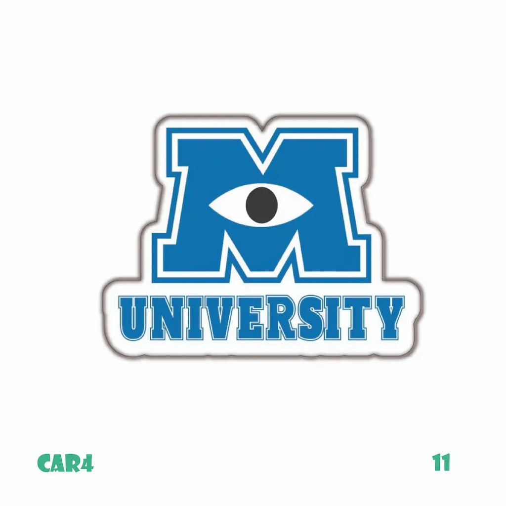 monsters inc logo sticker MONSTERS INC [16]