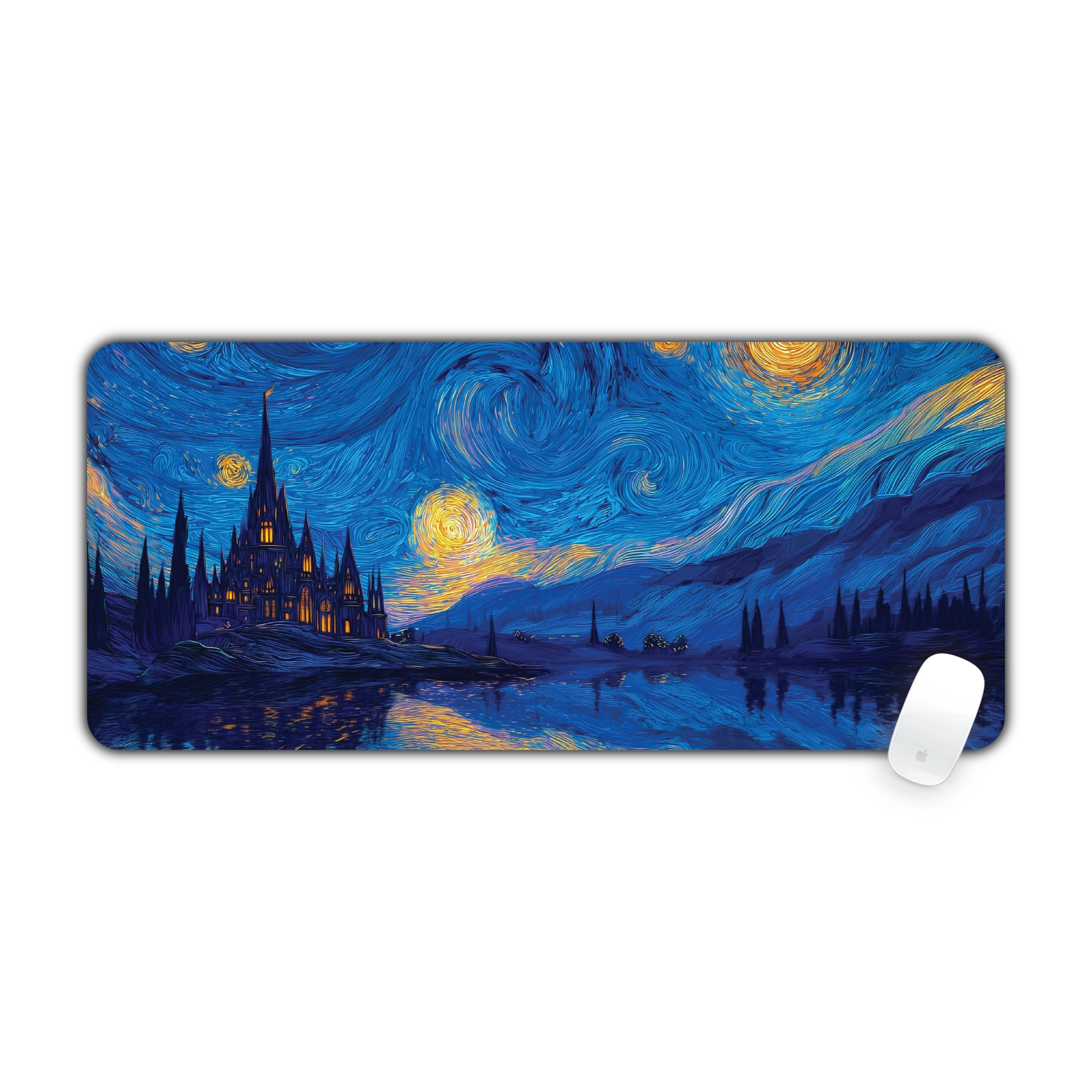STARRY NIGHT LARGE MOUSE PAD