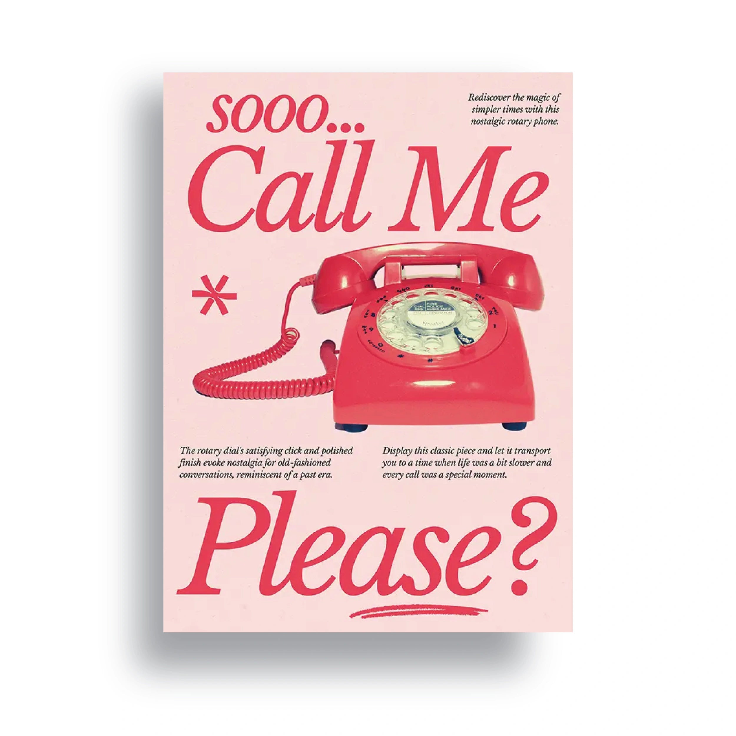 CALL ME PLEASE