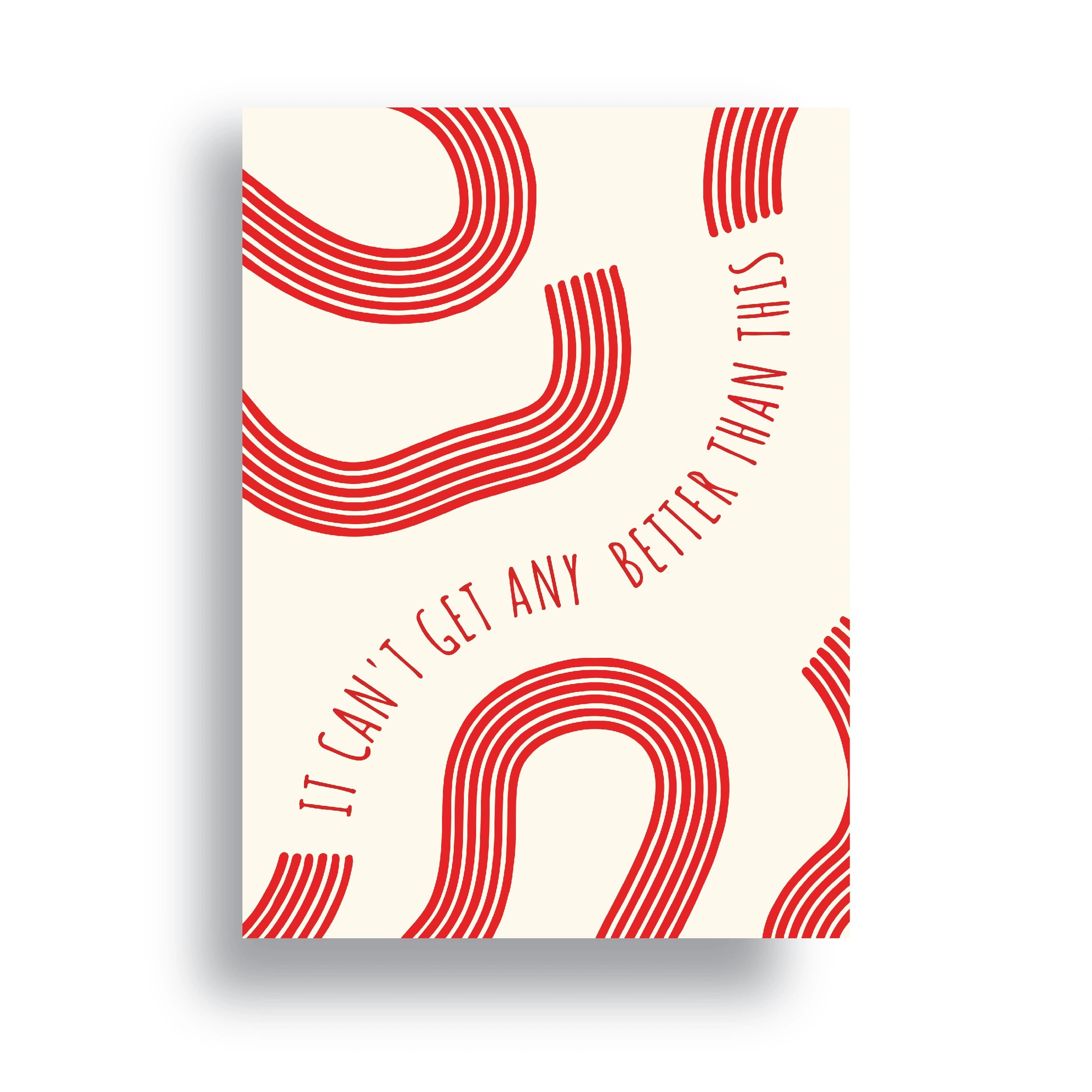 IT CAN'T GET ANY BETTER THAN THIS