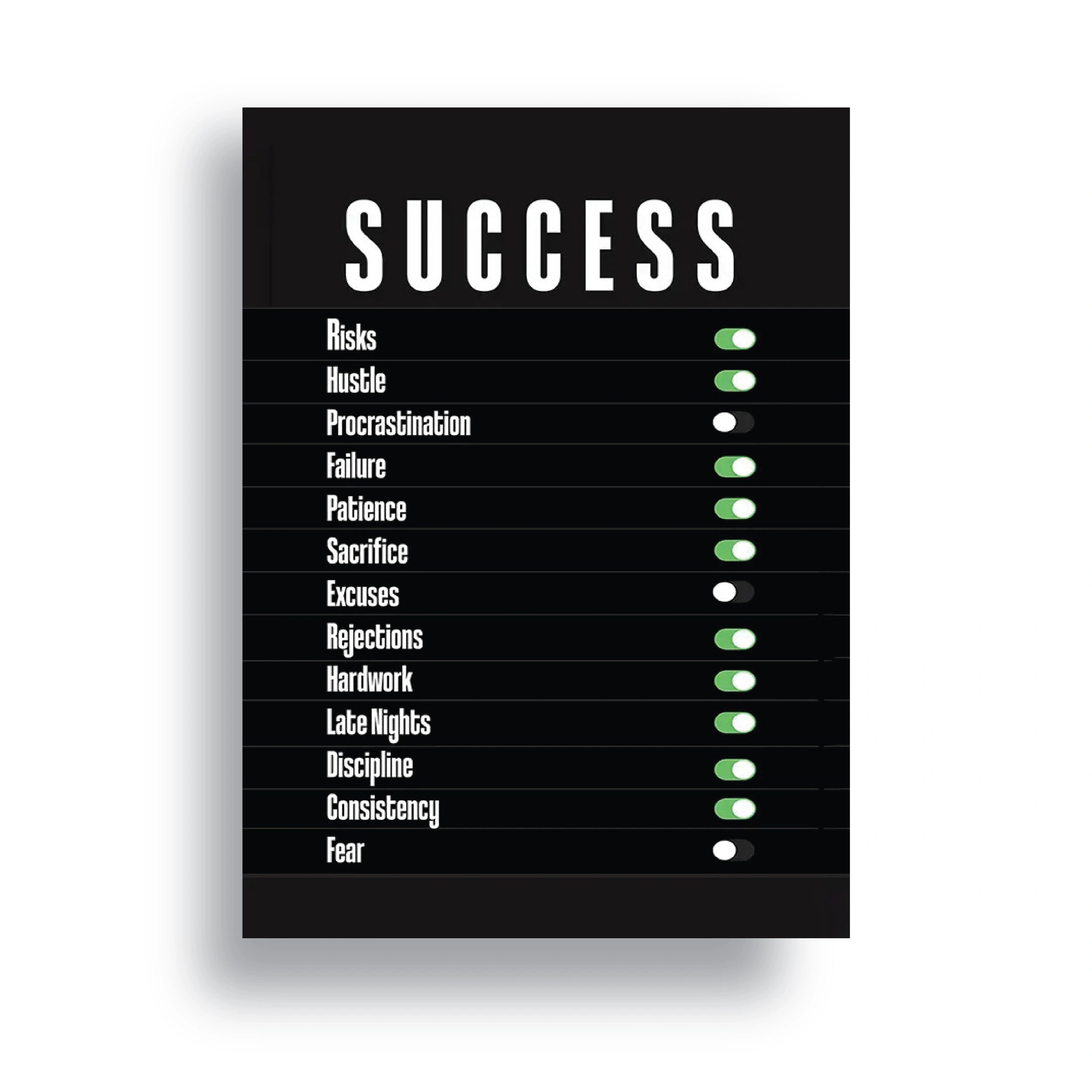 Success Settings