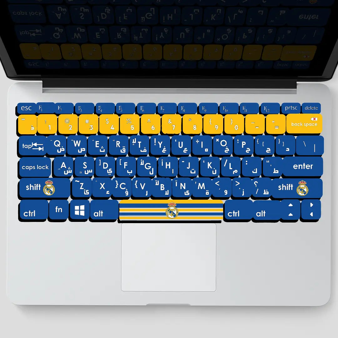 REAL MADRID: KEYBOARD STICKERS