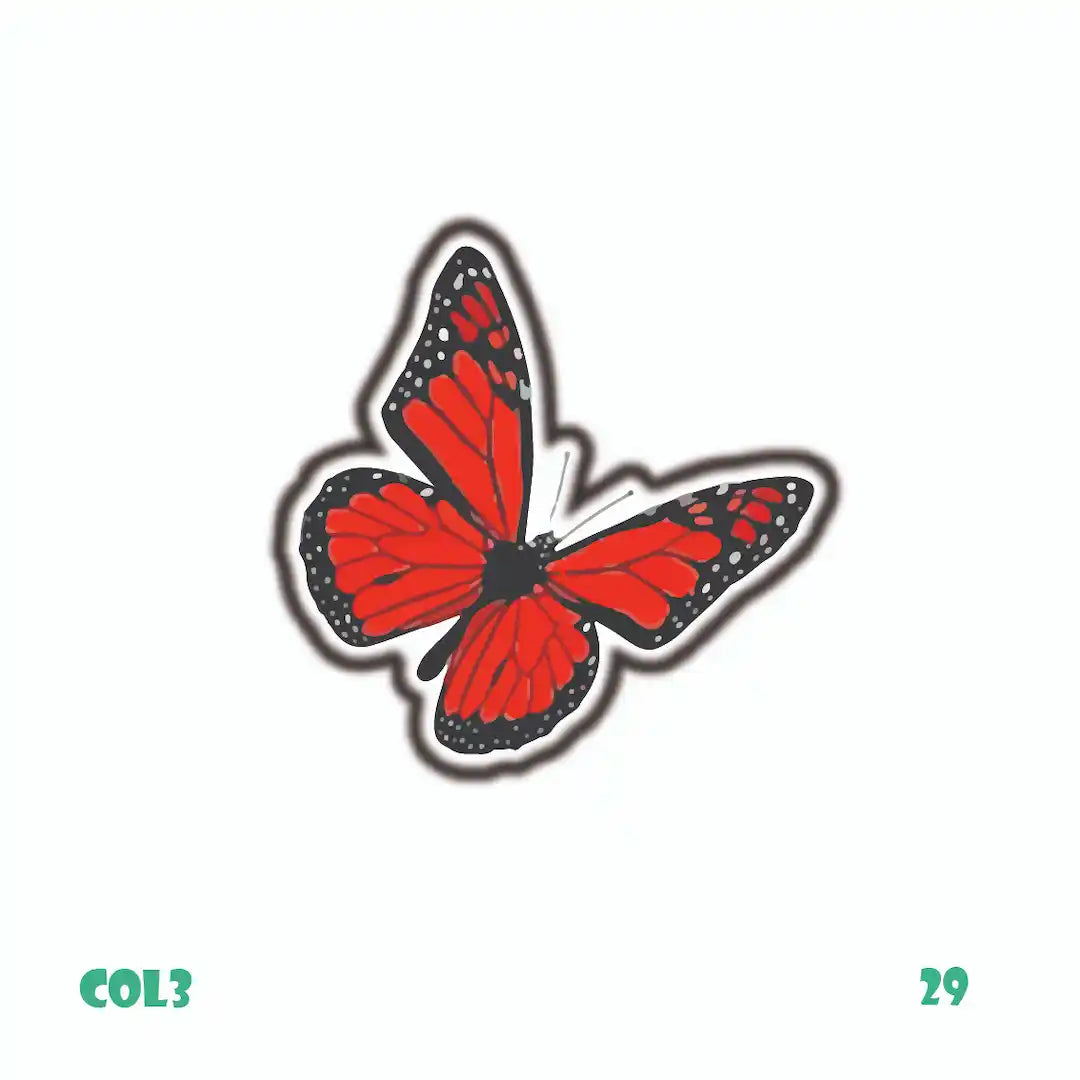 Red Selope Sticker RED: SINGLE STICKERS