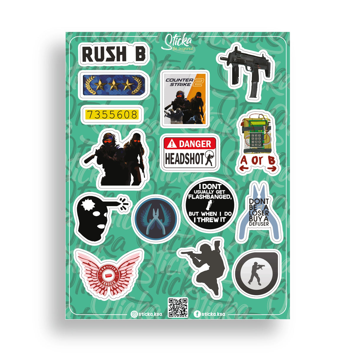 Counterpoint Stickers COUNTER-STRIKE 2