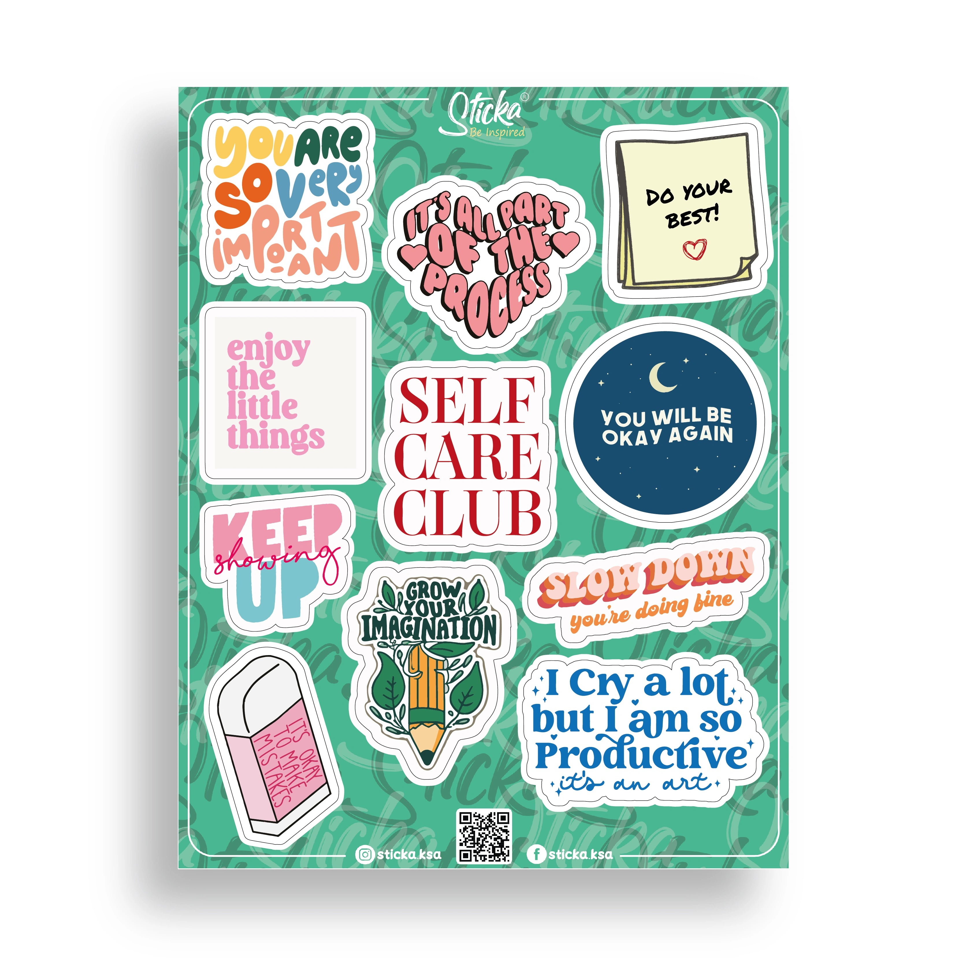 SELF CARE CLUB SHEET