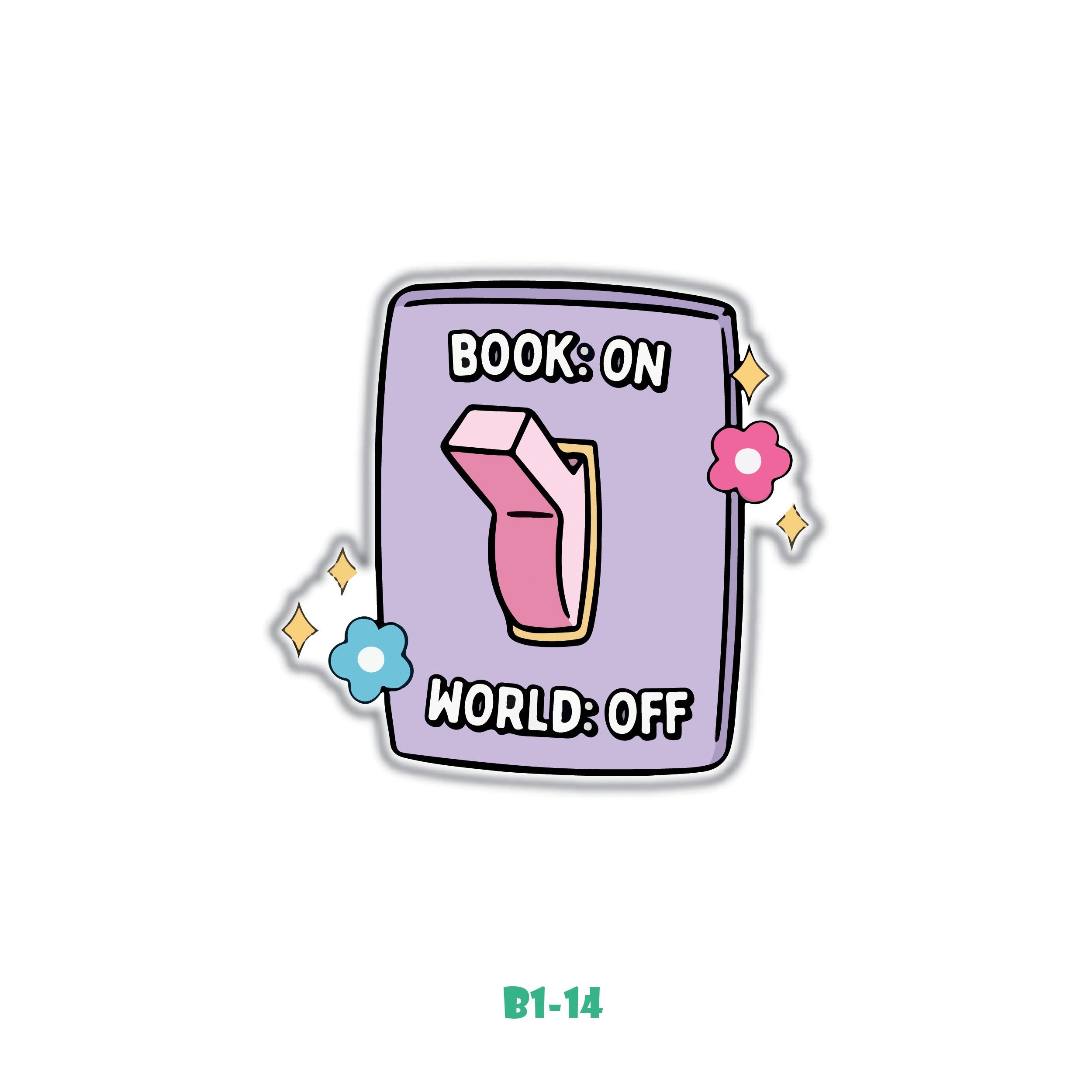 BOOK ON , WORLD OFF