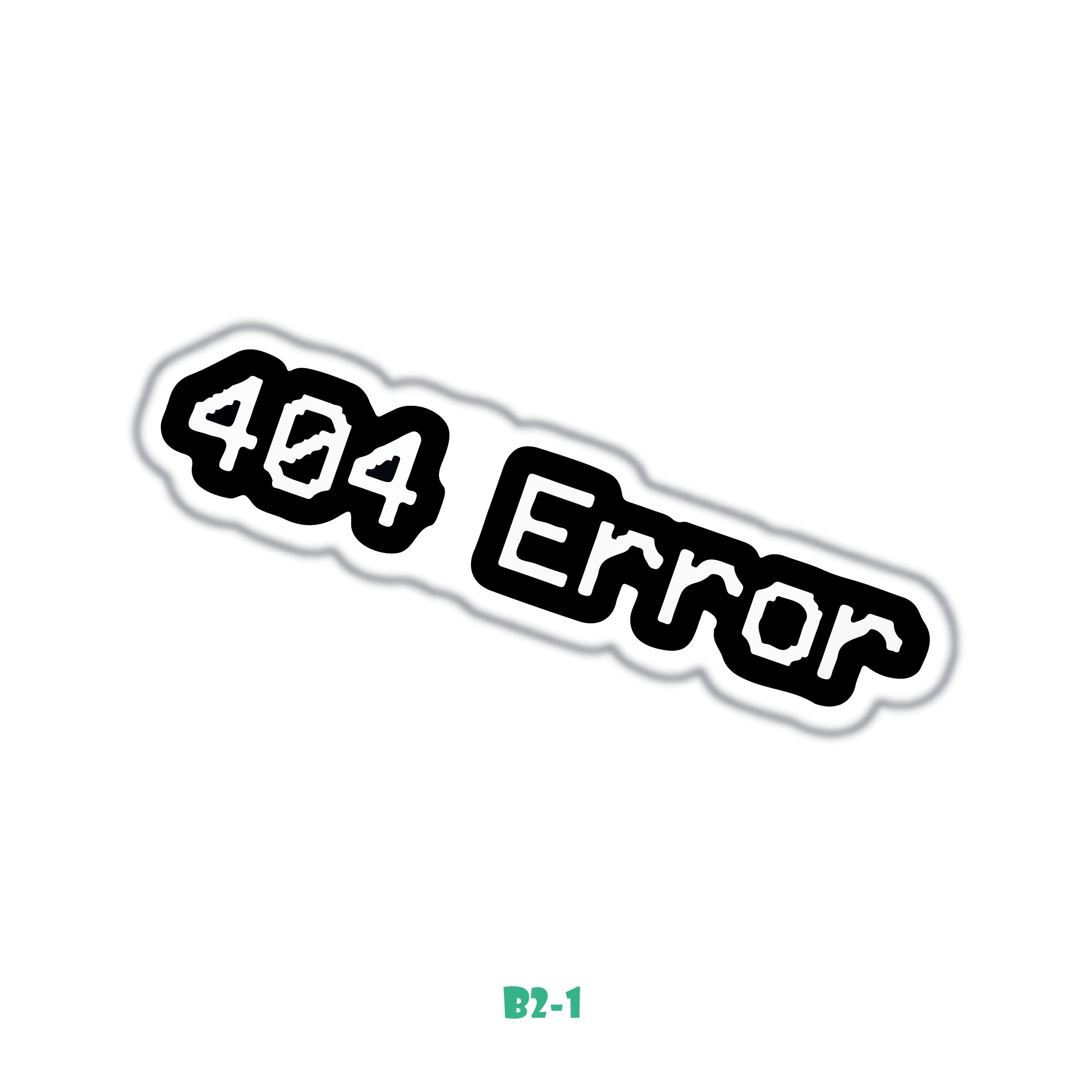 404 ERROR