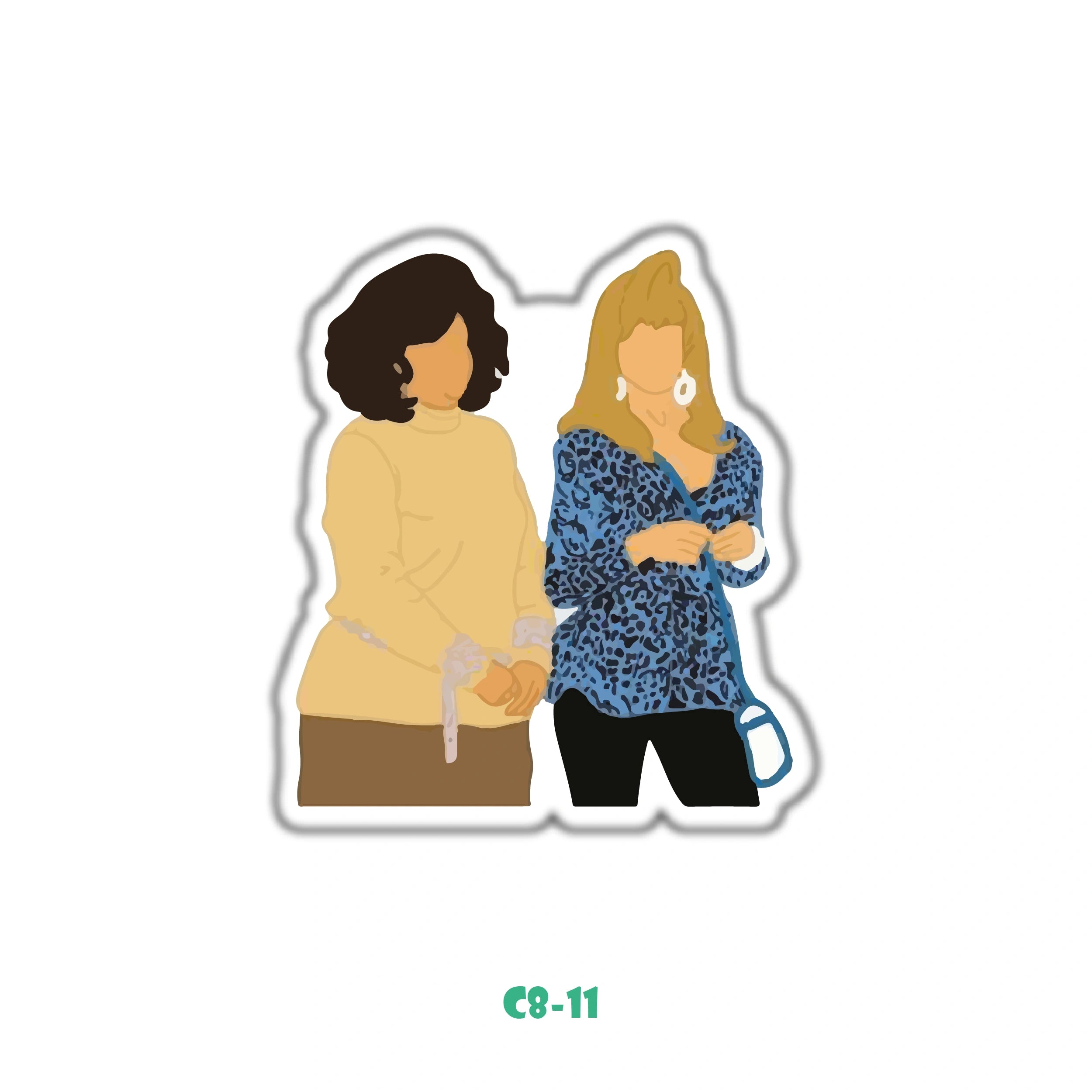 RACHEL AND FAT MONICA