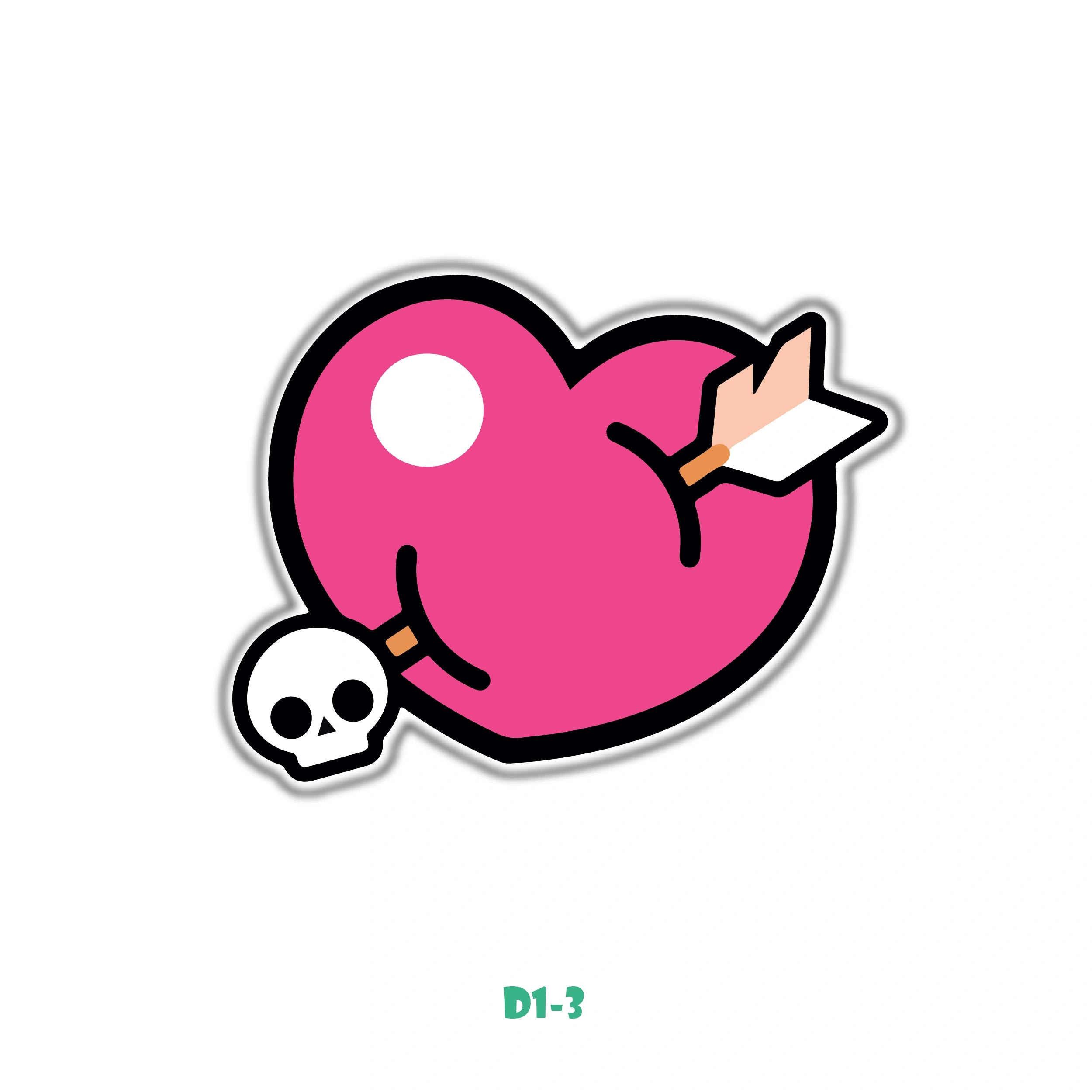 HOT PINK HEART