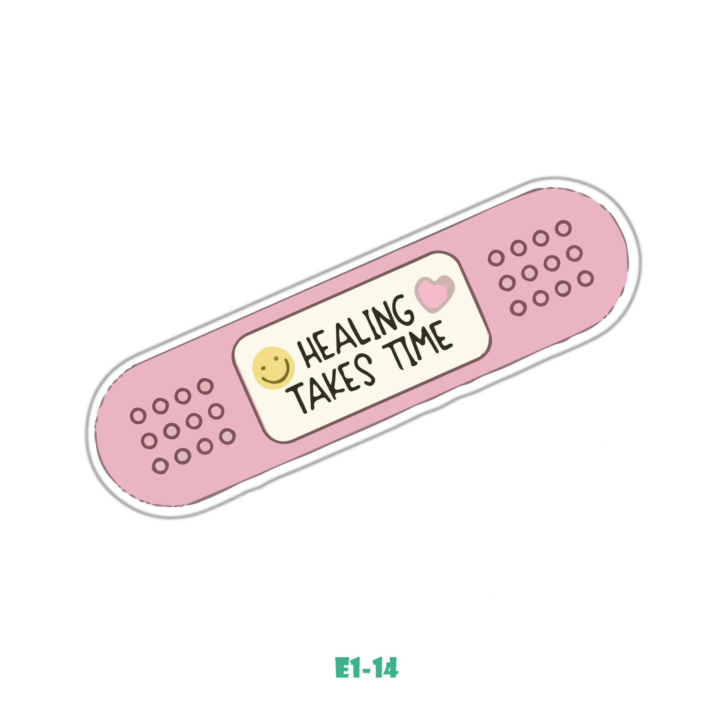 HEALING TAKES TIME