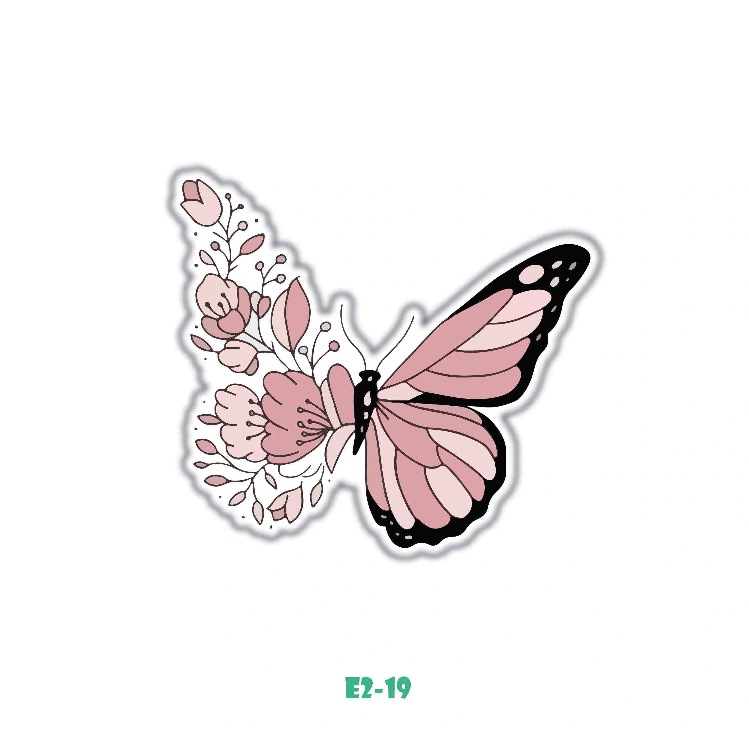 FLORAL BUTTERFLY