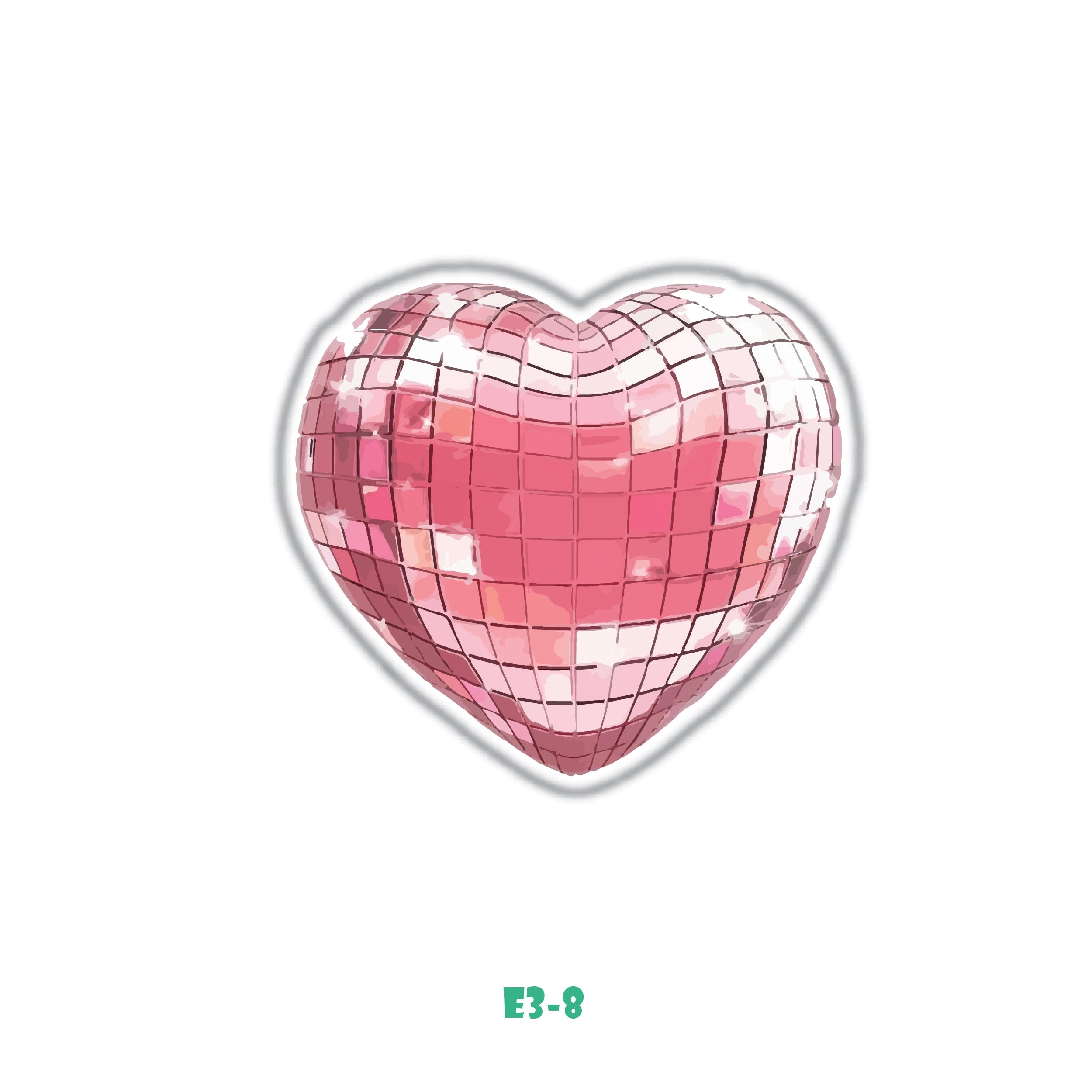 HEART DISCO BALL