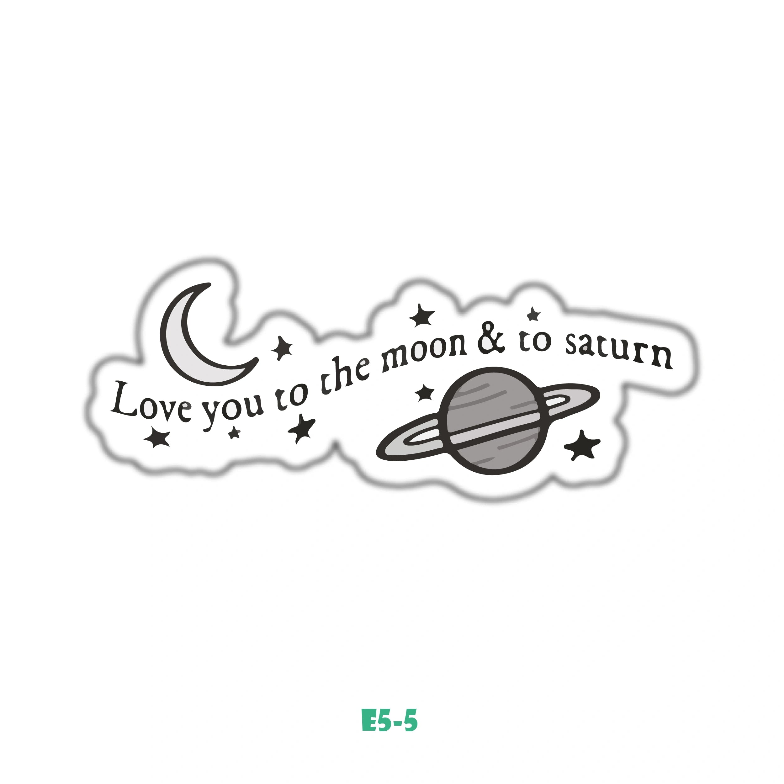 LOVE YOU TO THE MOON
