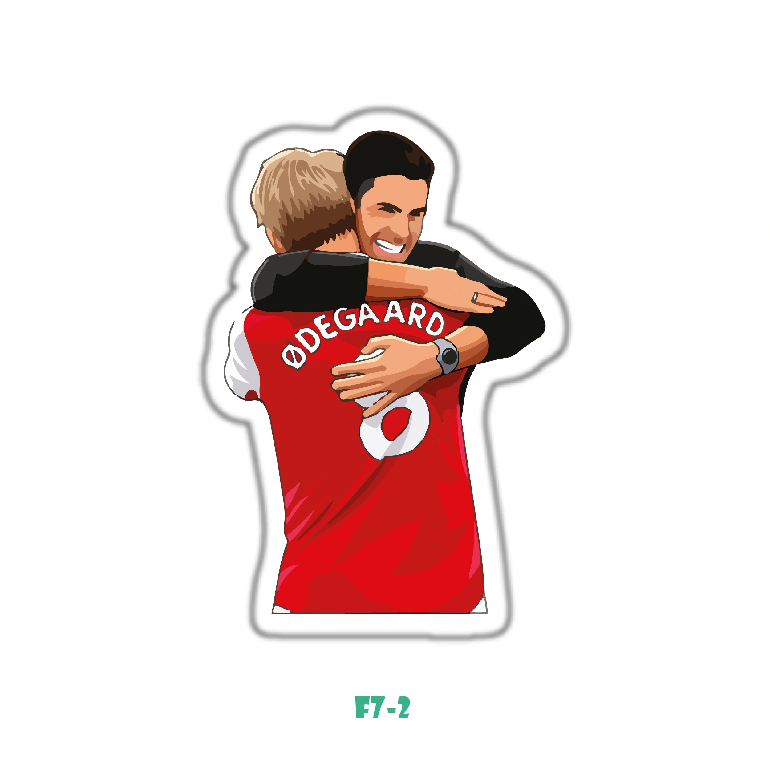 ODEGAARD & MIKEL ARTETA