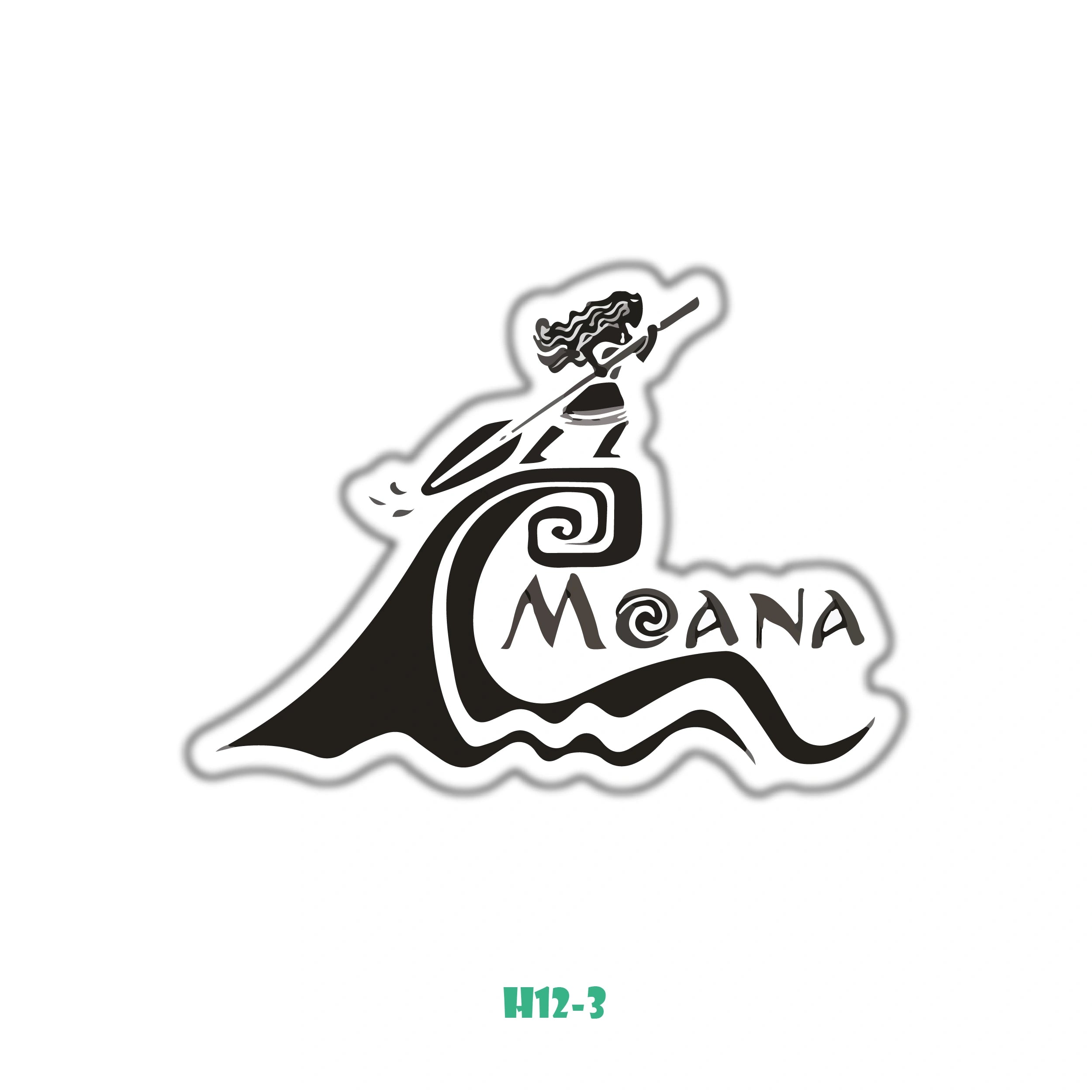 SILLHOUETTE OF MOANA