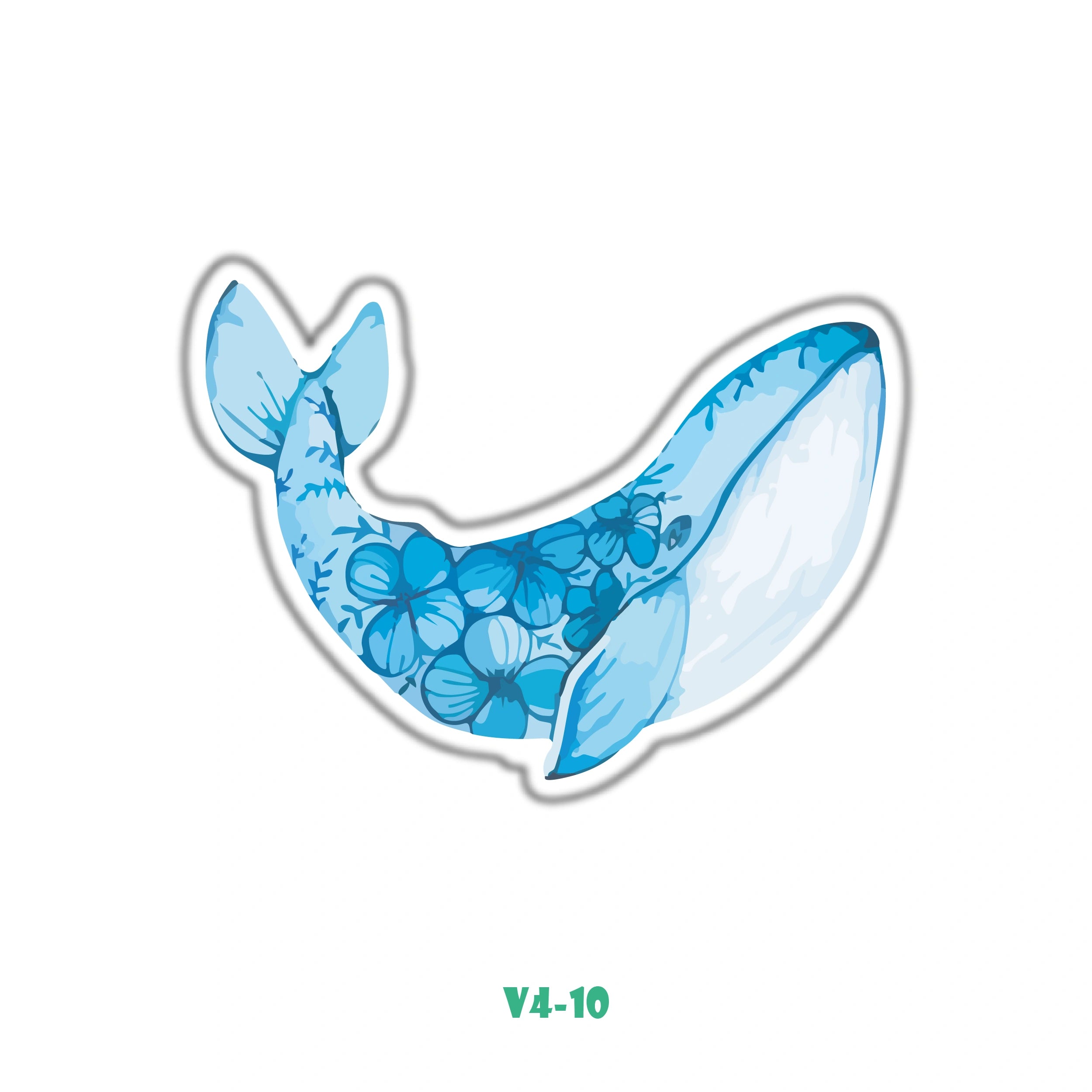 BLUE BLOSSOM WHALE