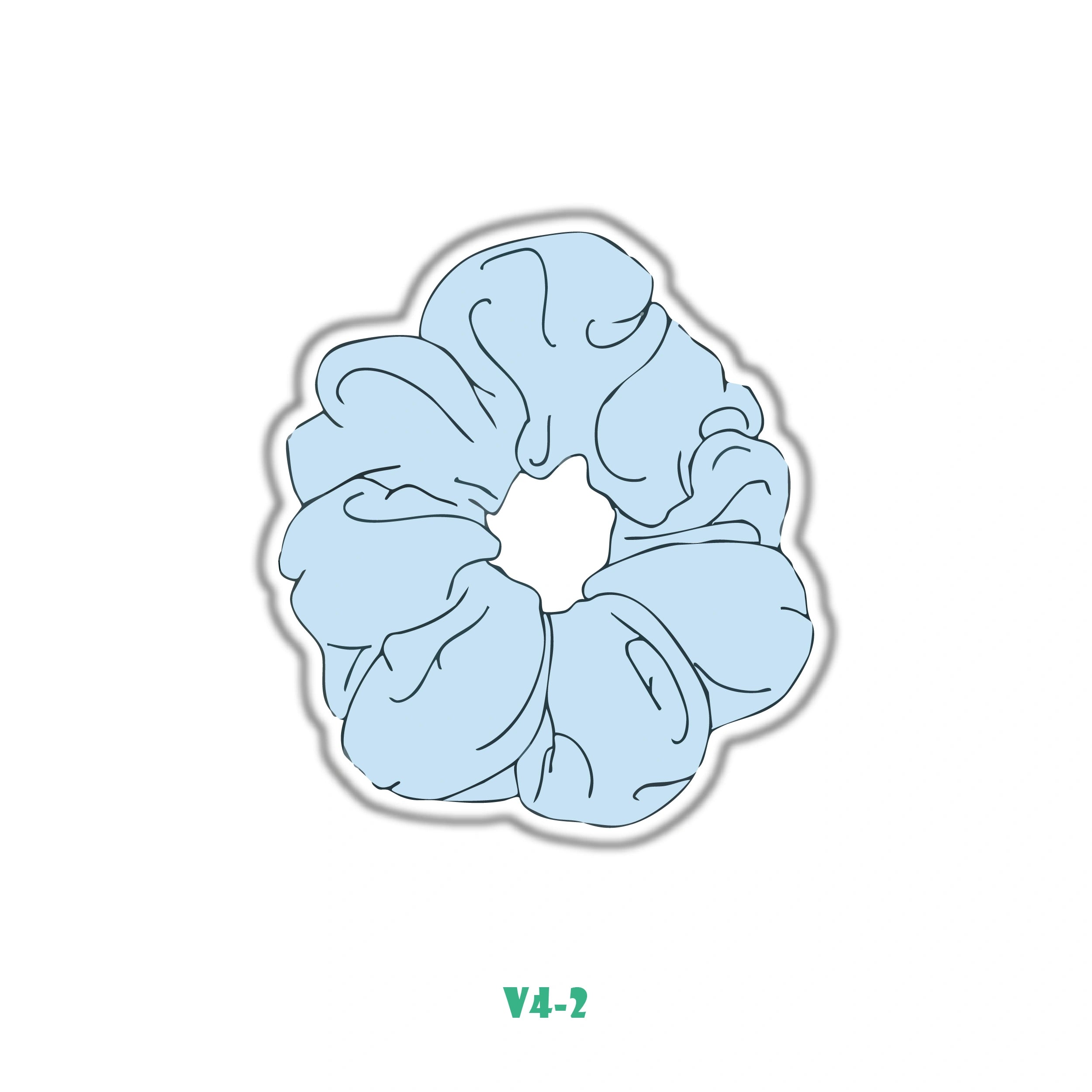 BLUE SCRUNCHIE