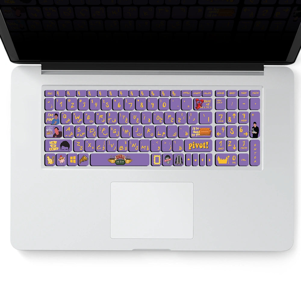 FRIENDS: KEYBOARD STICKER