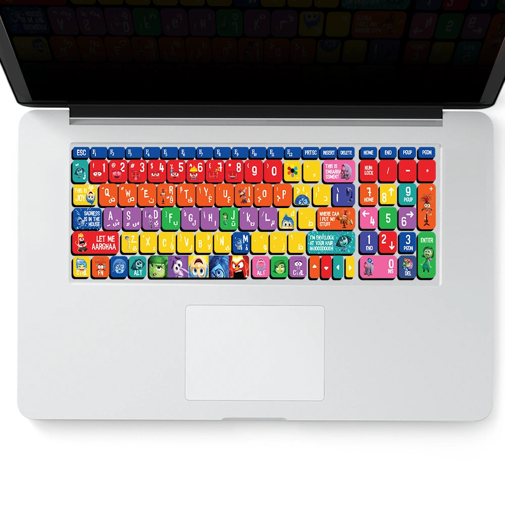 INSIDE OUT: KEYBOARD STICKER