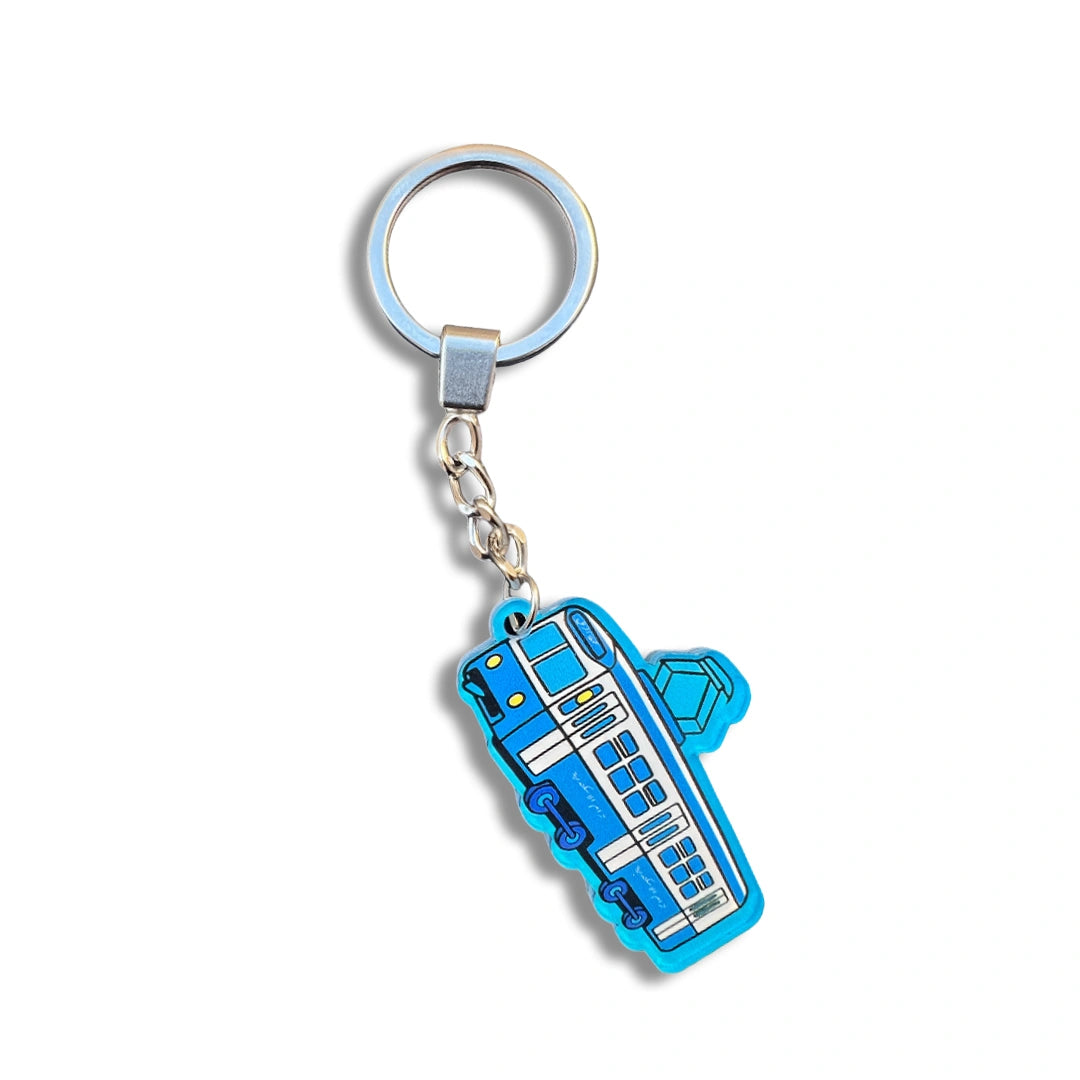 ALEXANDRIA TRAM KEYCHAIN